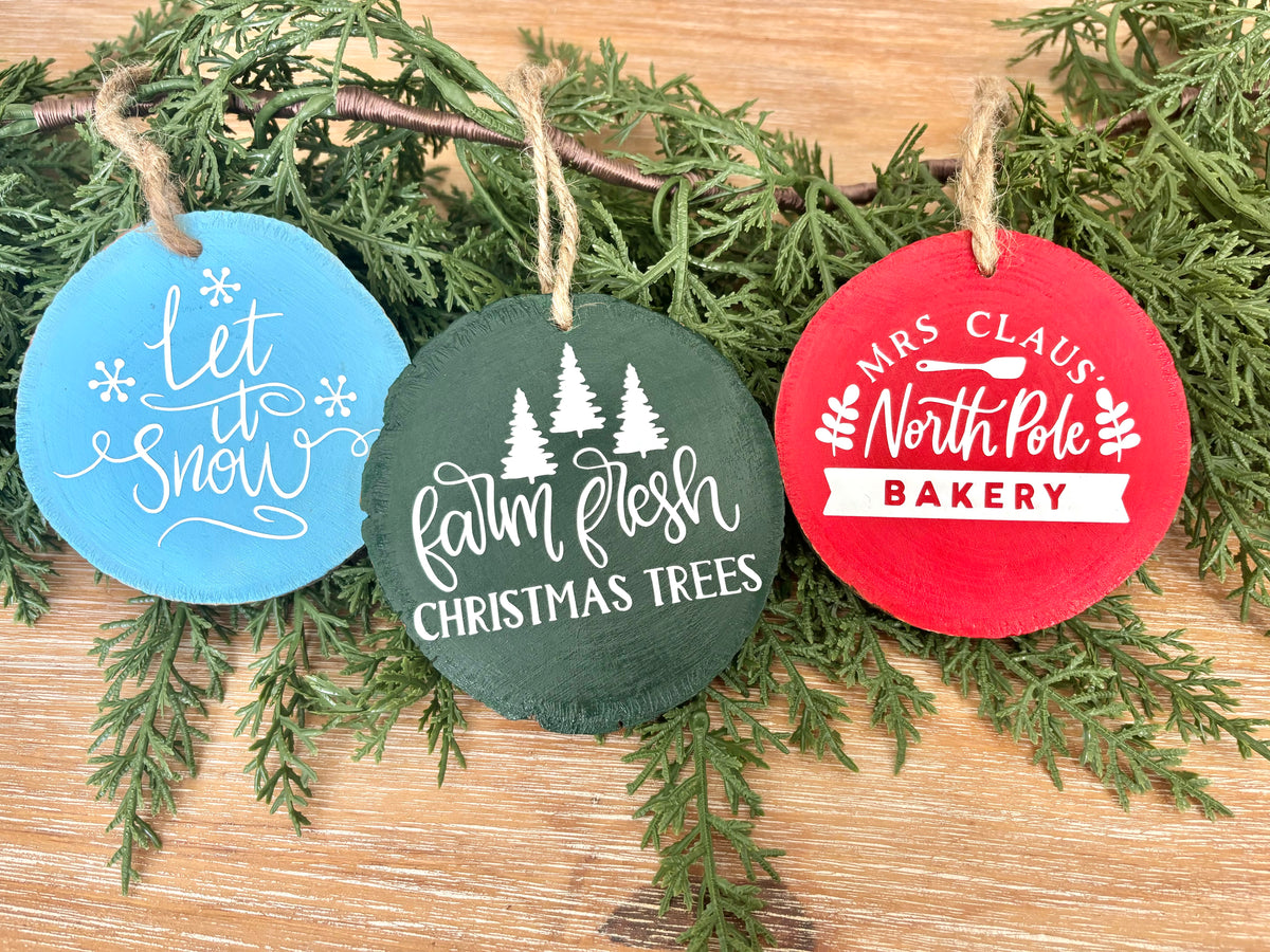 Wooden Ornaments