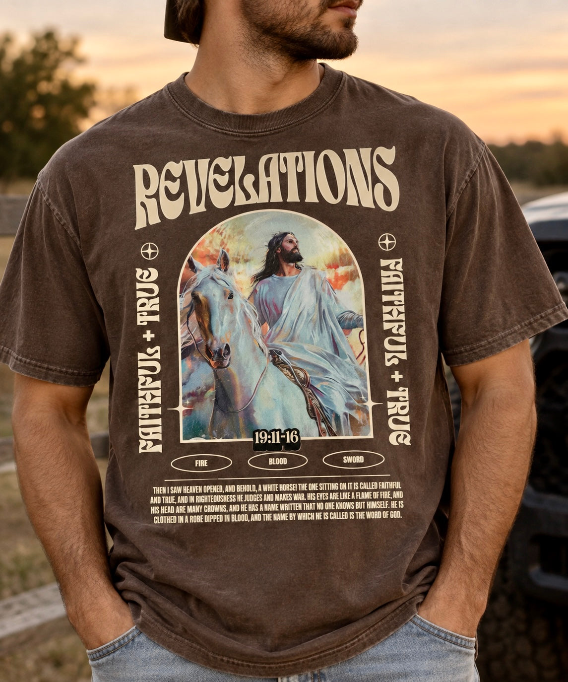 Faithful + True Tee