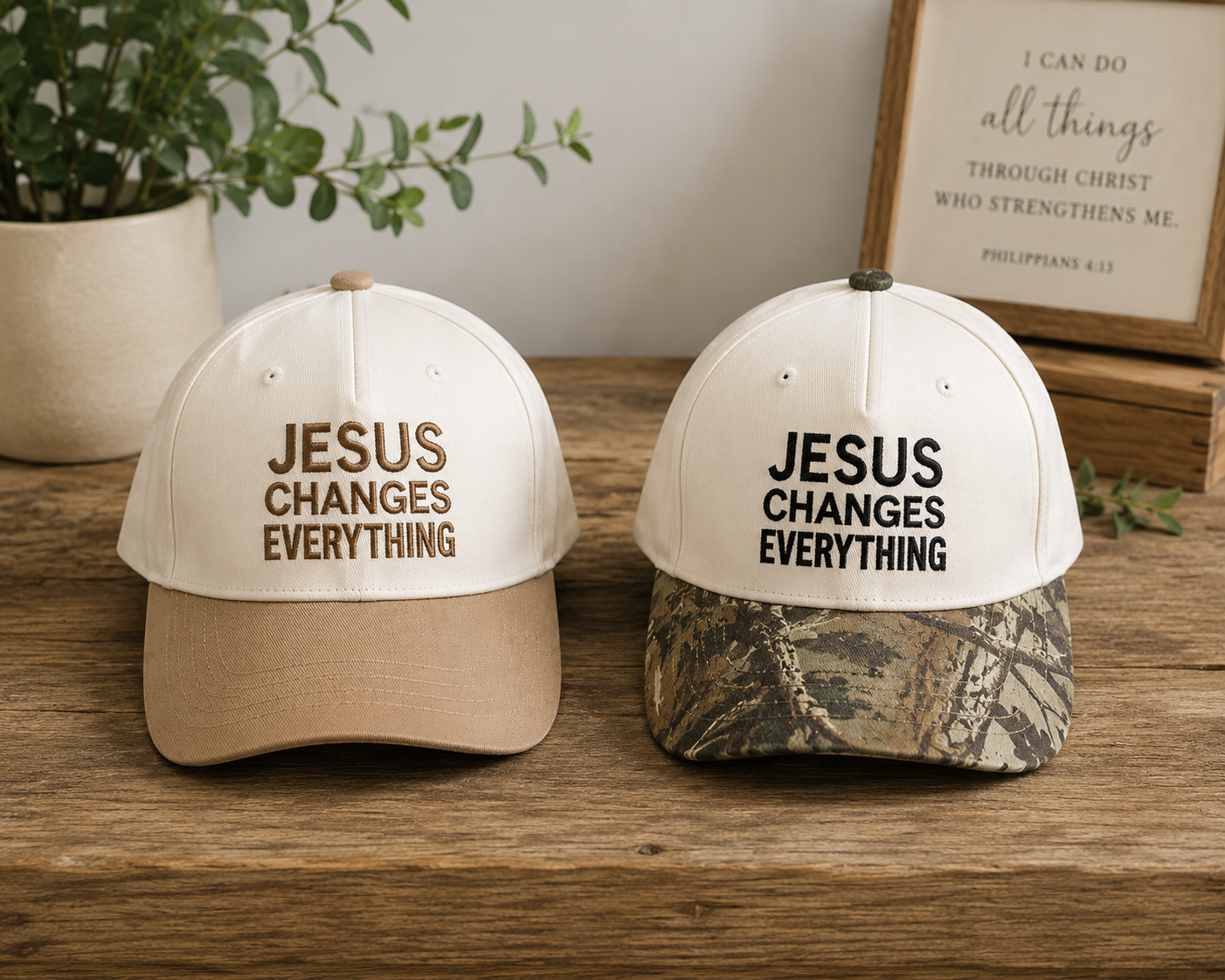 Jesus Changes Everything Hat
