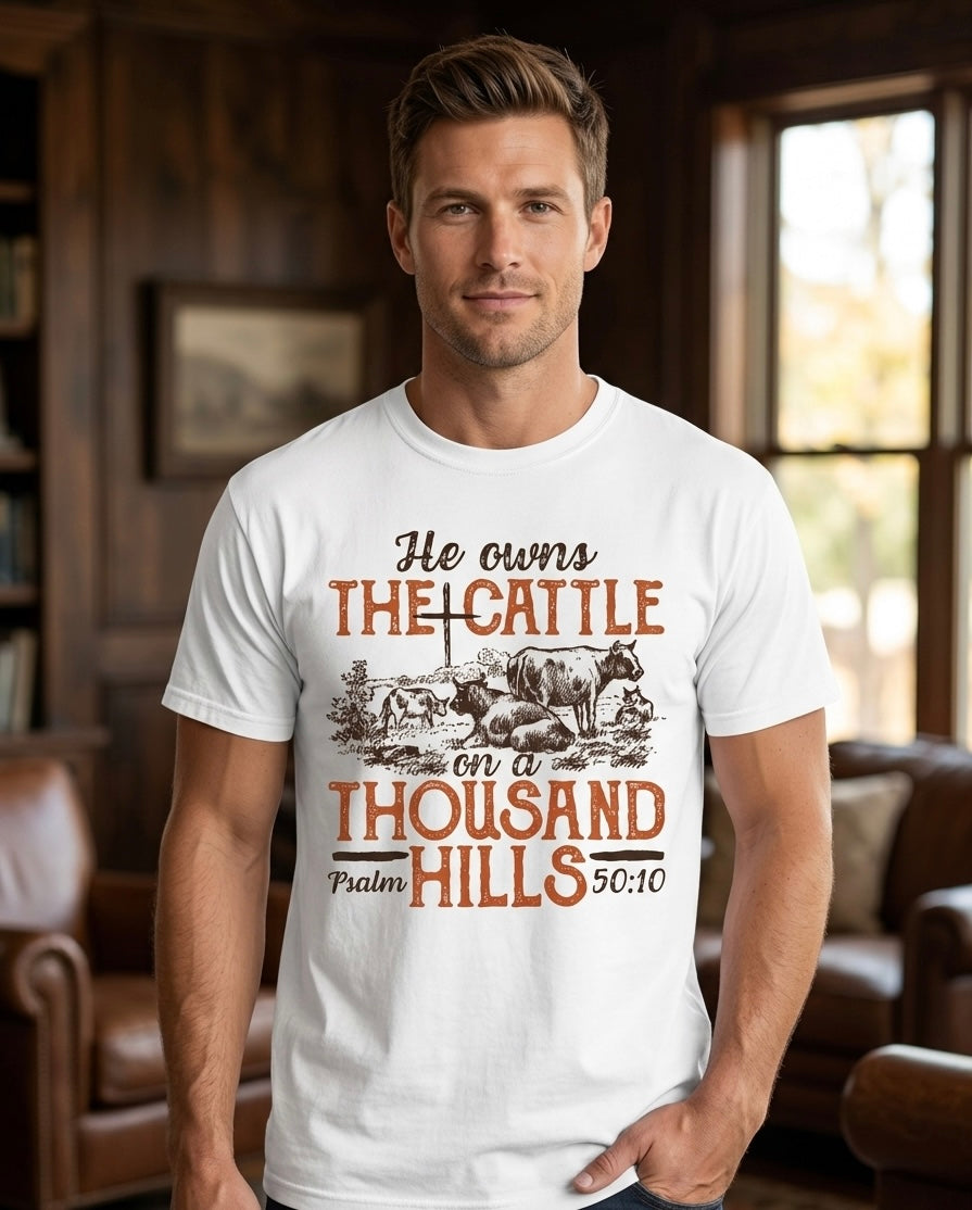 The Psalm 50:10 Tee